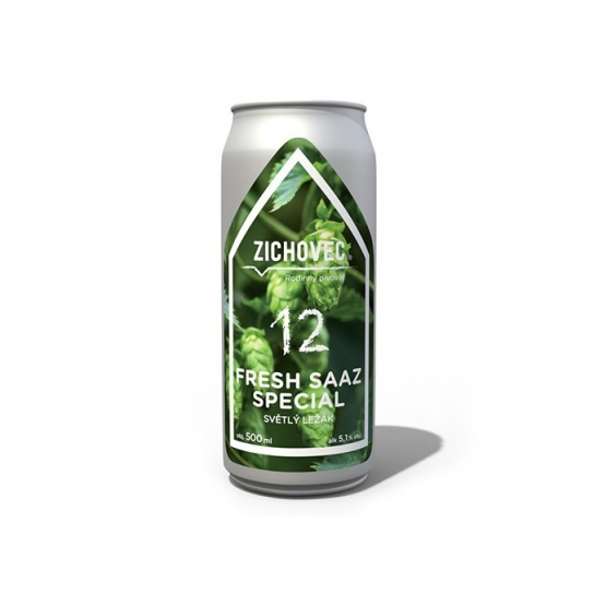 Zichovec Fresh Saaz Special 12° CAN 0,5 L